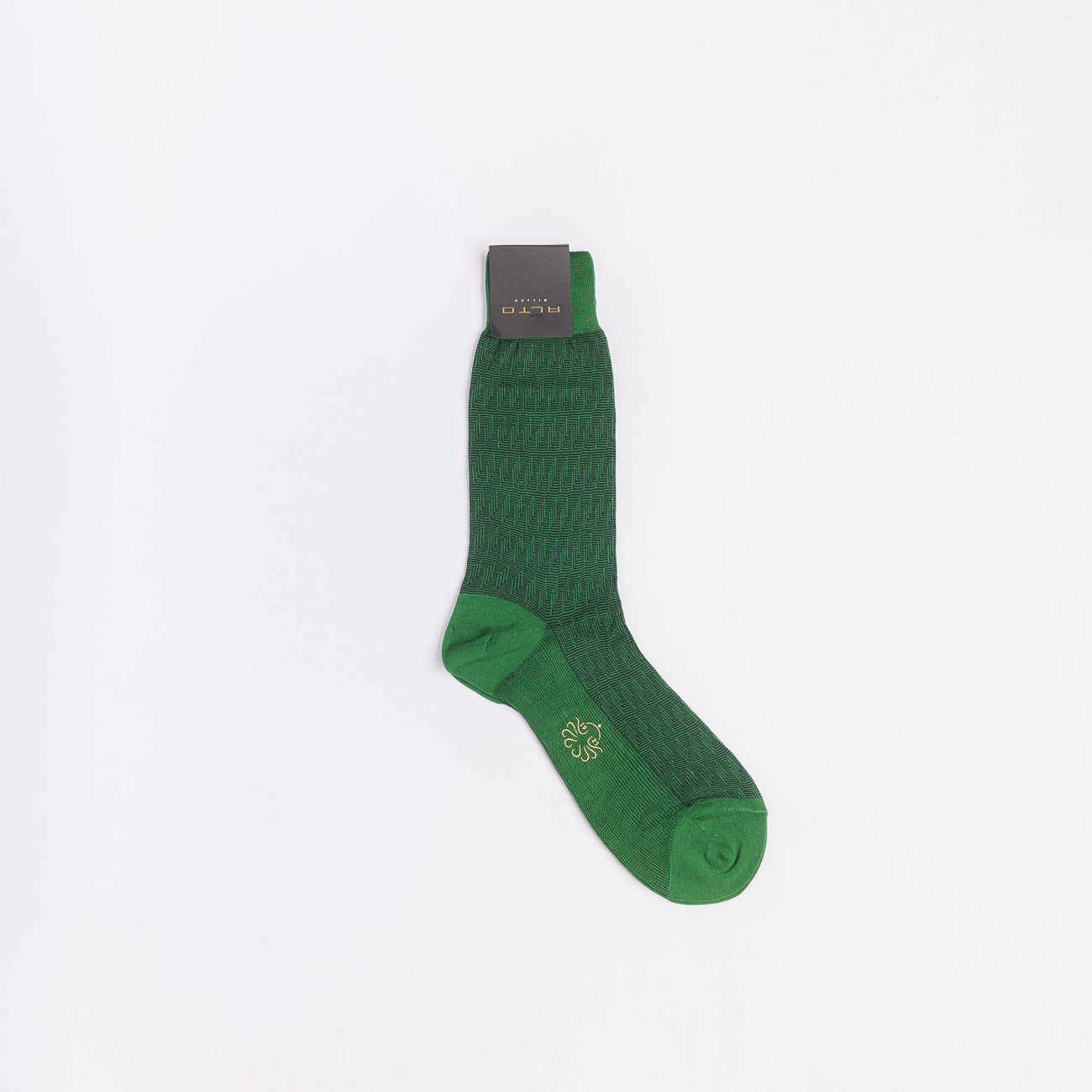 Calza Alto Milano PEAM2204UC Pyne Short in cotone verde