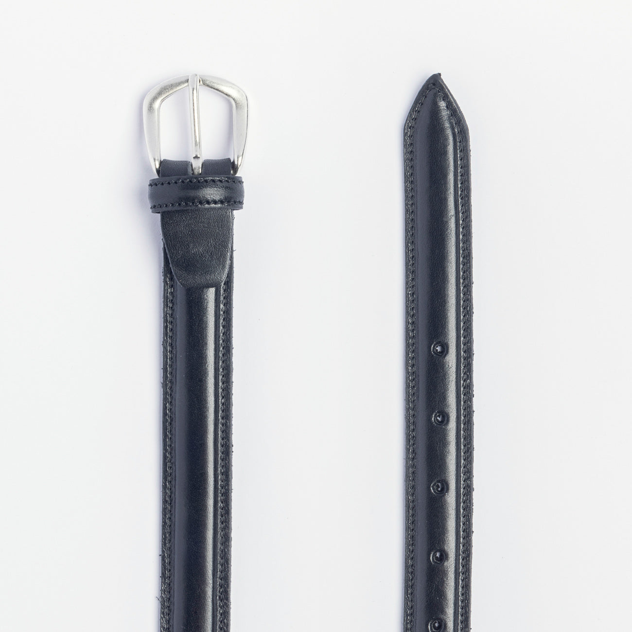 Cintura Alberto Luti 3000/25 in pelle nera
