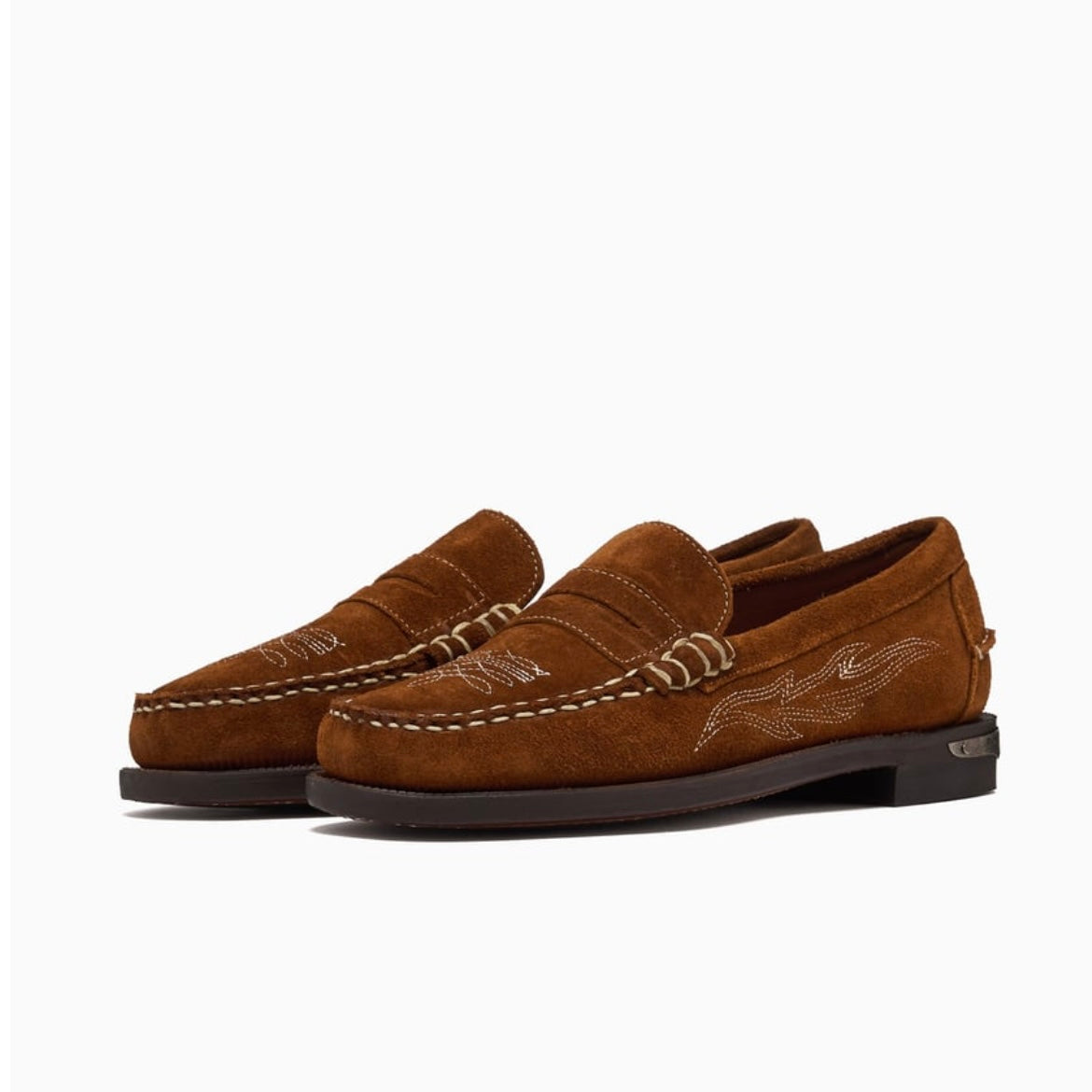 Mocassino penny Sebago Classic Dan Dallas in camoscio marrone