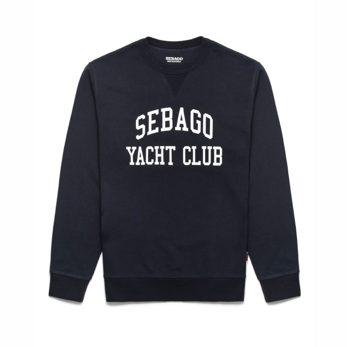 Sebago Boothbay crewneck sweatshirt in gray cotton