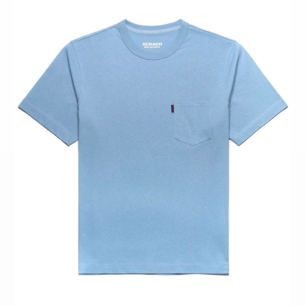 Sebago Tillers short-sleeved T-shirt in light blue cotton