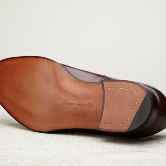 Edward Green Berkeley lace-up shoe in redwood antique leather