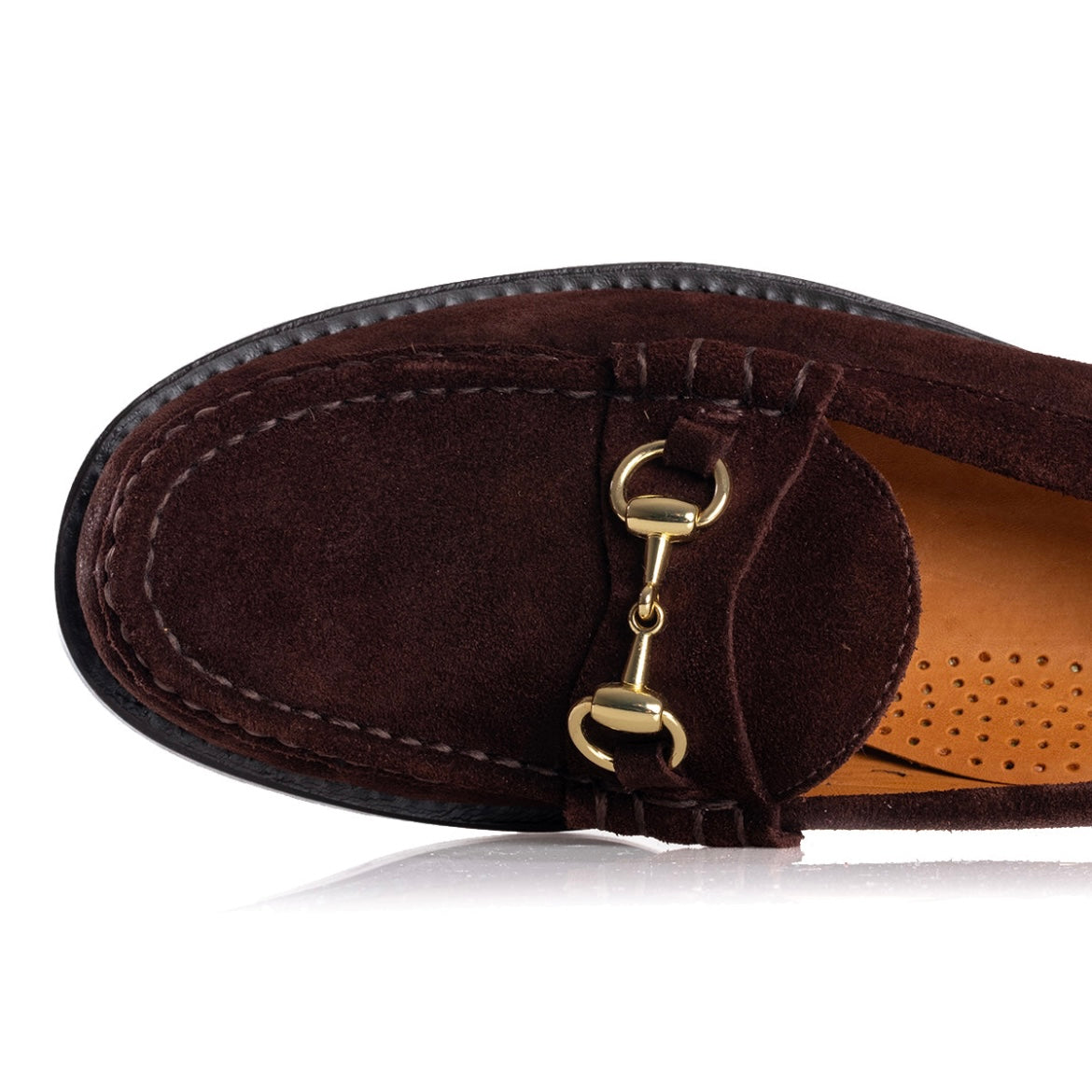 Mocassino con morsetto Sebago Joe Modena in camoscio marrone