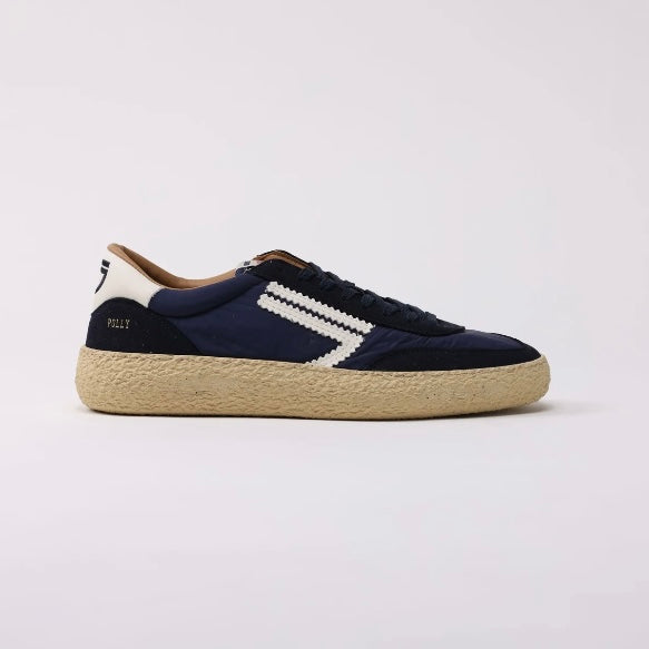 Sneaker eco-friendly Puraai Galaxy in tessuto e camoscio blu