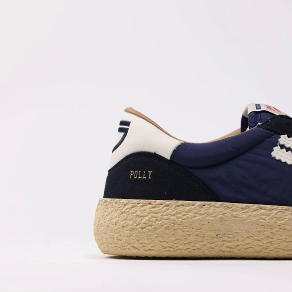 Sneaker eco-friendly Puraai Galaxy in tessuto e camoscio blu