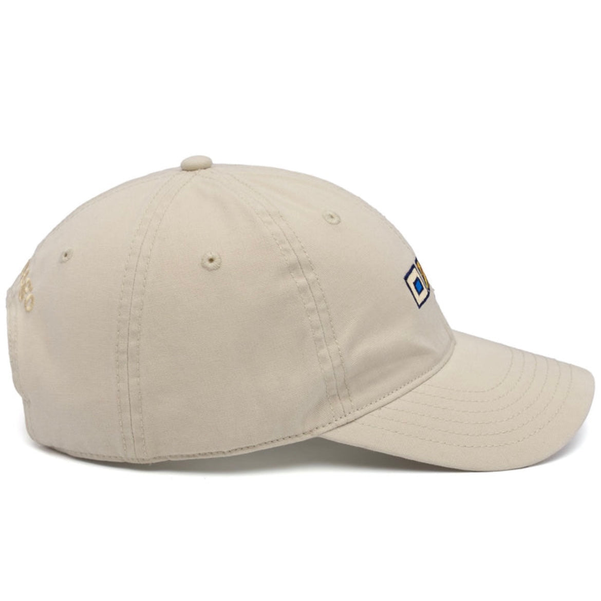 Cappellino da baseball Sebago Connor Canvas in cotone beige