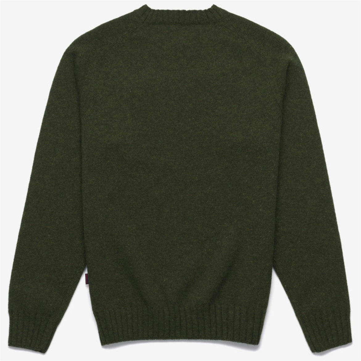 Maglione girocollo Sebago Gilead in lana verde scuro