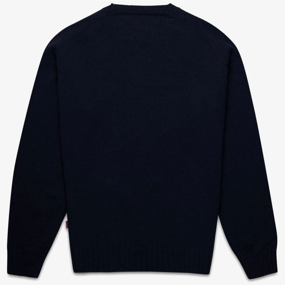 Maglione girocollo Sebago Gilead in lana blu