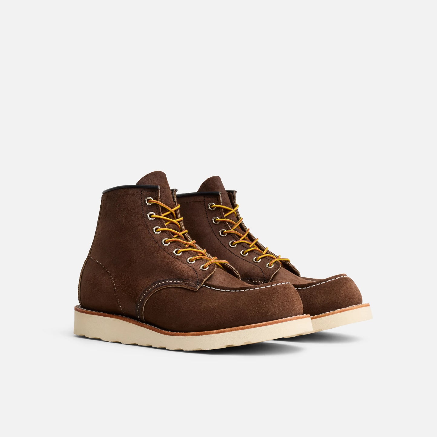 Stivale derby Red Wing Classic Moc 8836 in camoscio marrone