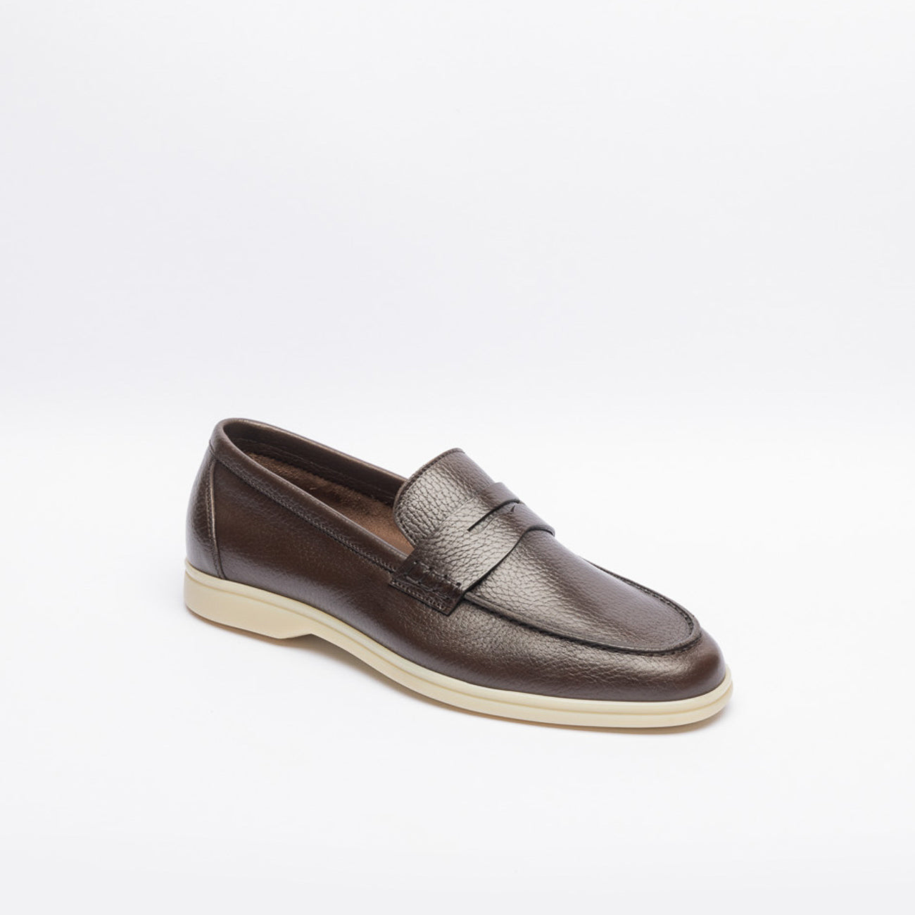 Berwick 5371 brown leather penny loafer
