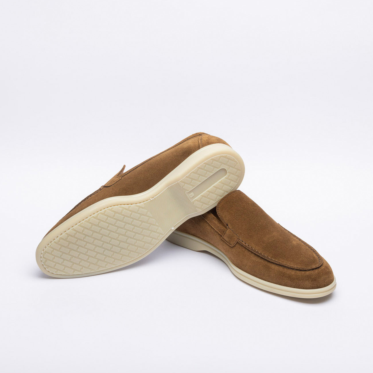 Berwick 5543 brown suede slip-on loafer