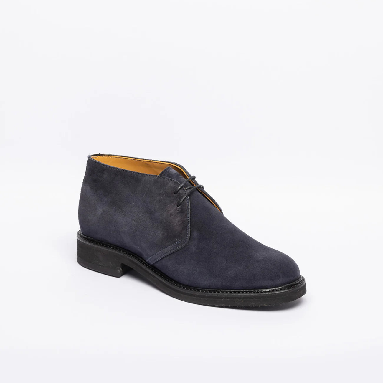 Stivale chukka Berwick 635 in camoscio blu