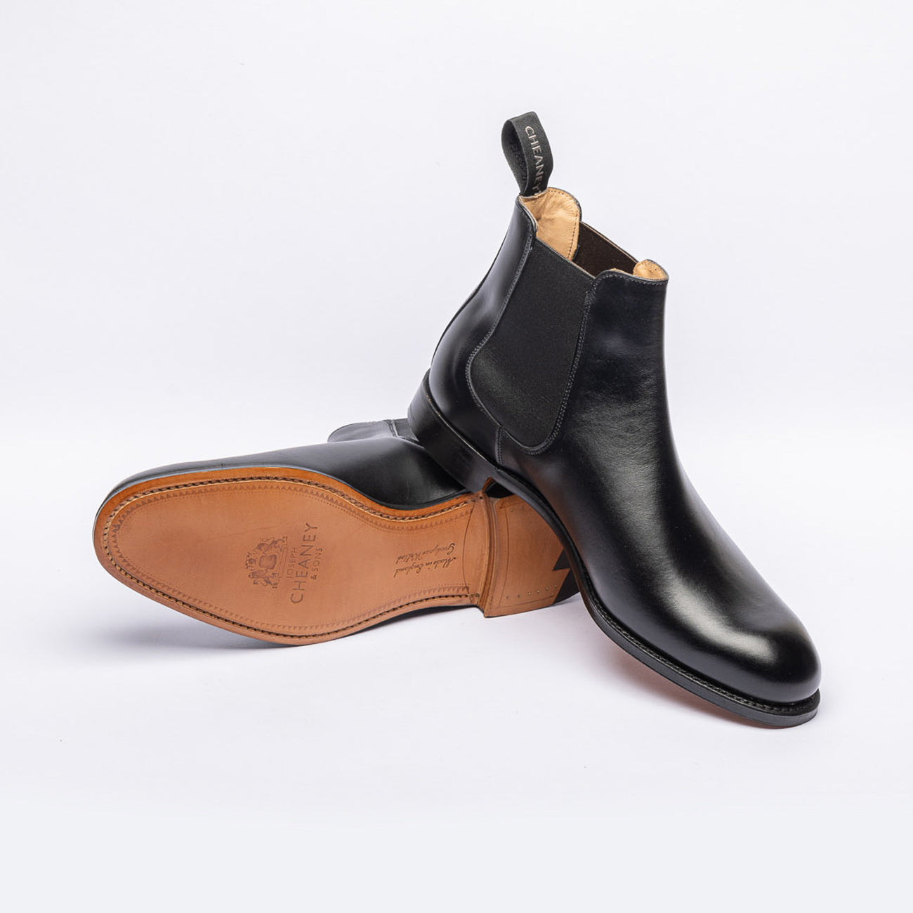Stivale chelsea Cheaney Joseph & Sons Godfrey in pelle nera