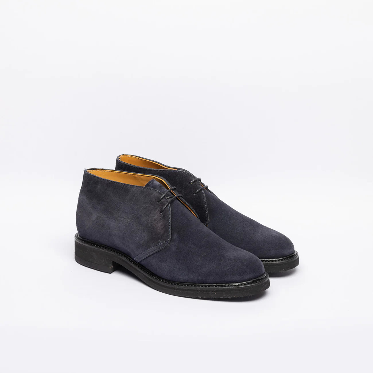 Stivale chukka Berwick 635 in camoscio blu