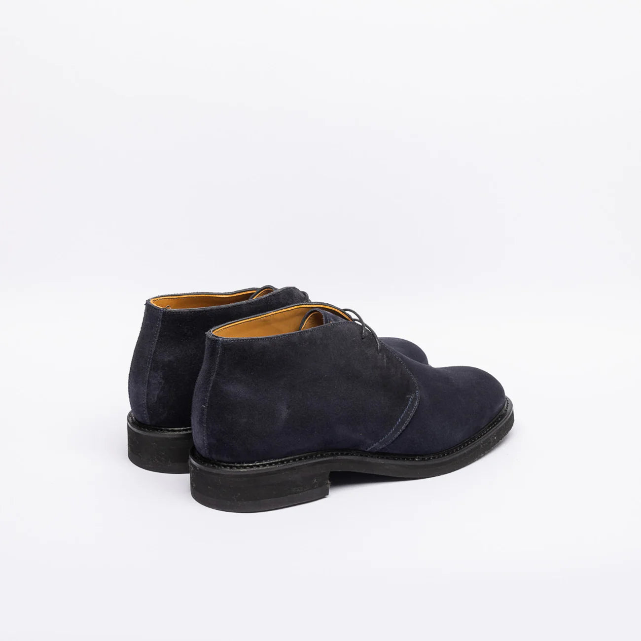 Stivale chukka Berwick 635 in camoscio blu