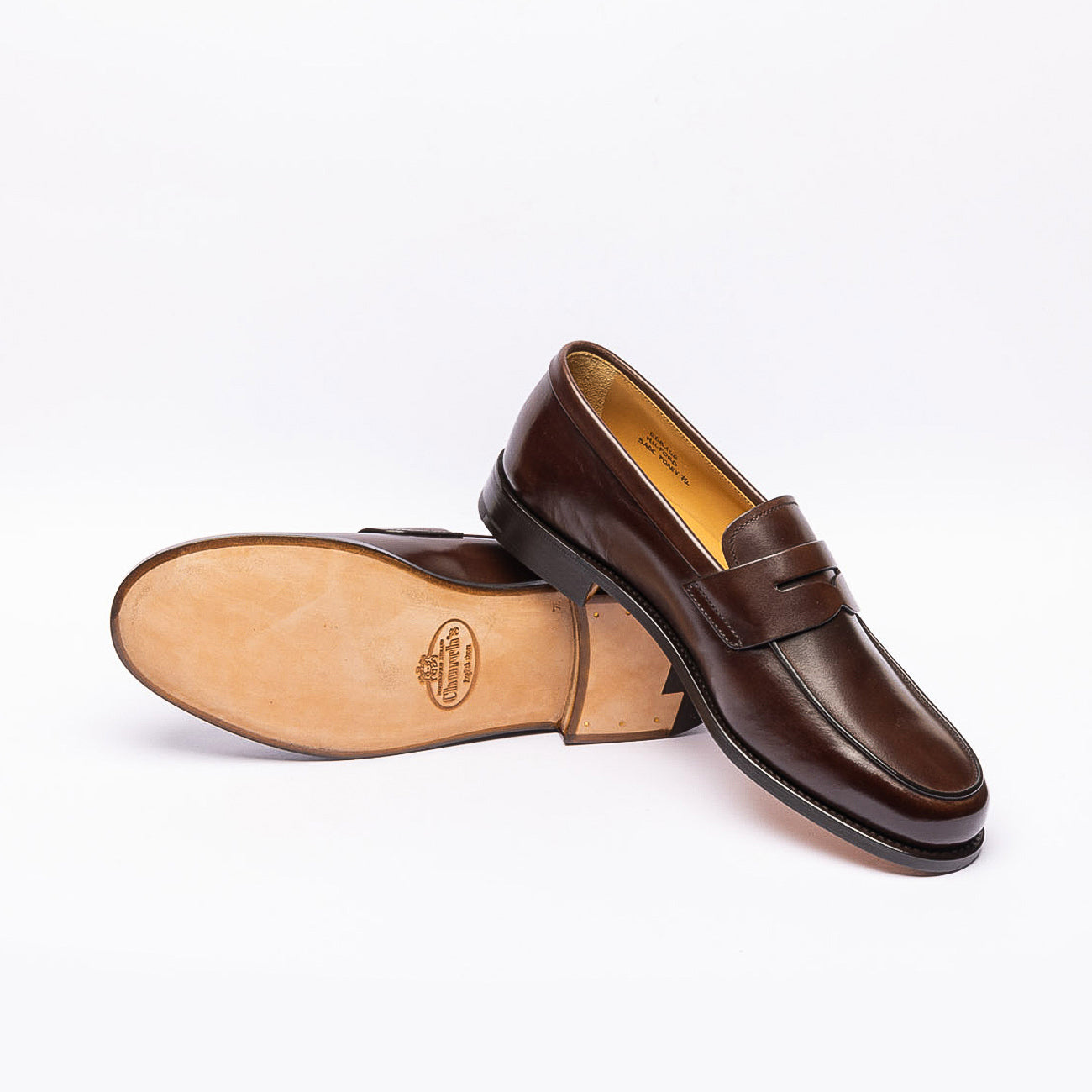 Mocassino penny Church's Milford in pelle marrone (Ebony)