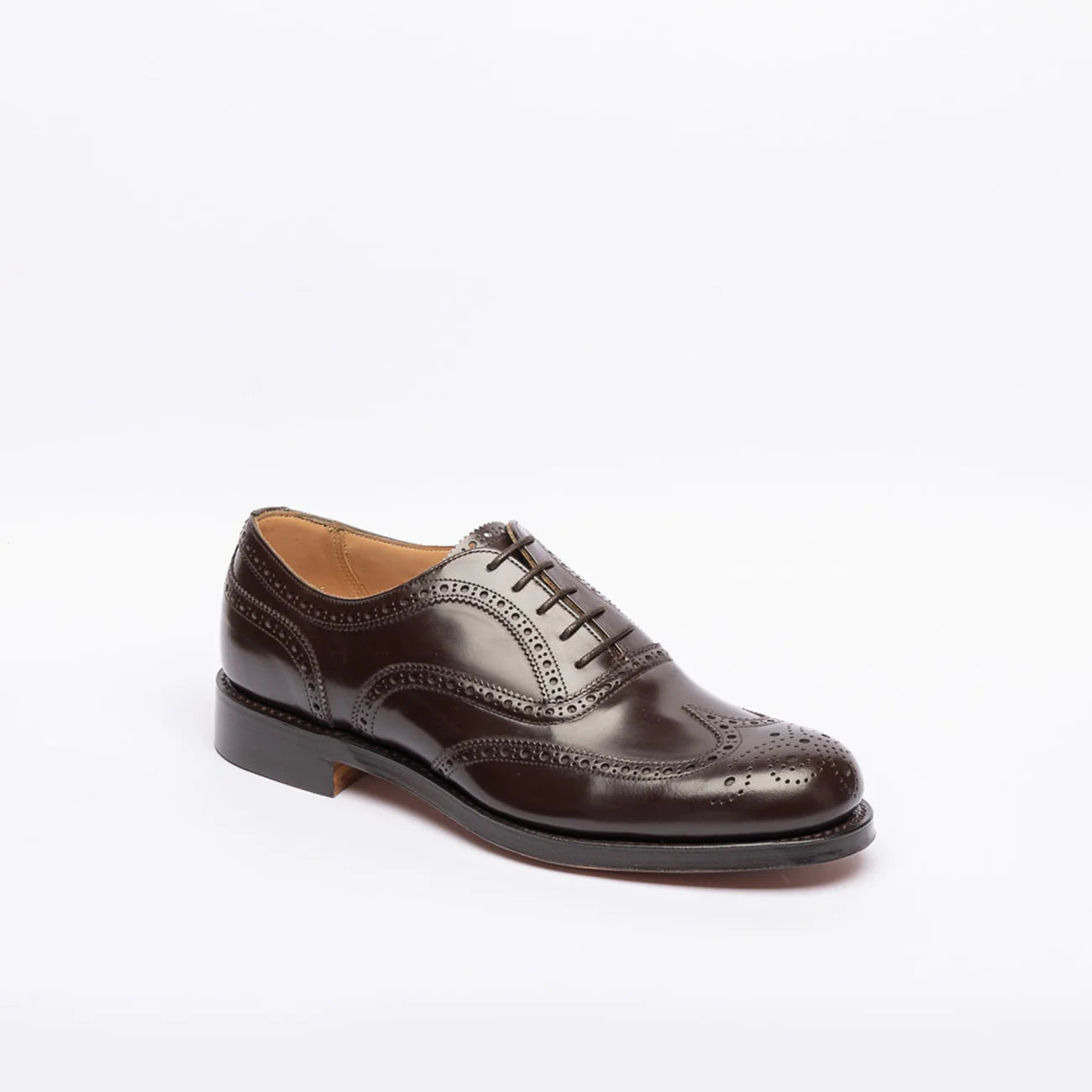 Cheaney Joseph & Sons Arthur III oxford lace-up in brown brushed leather