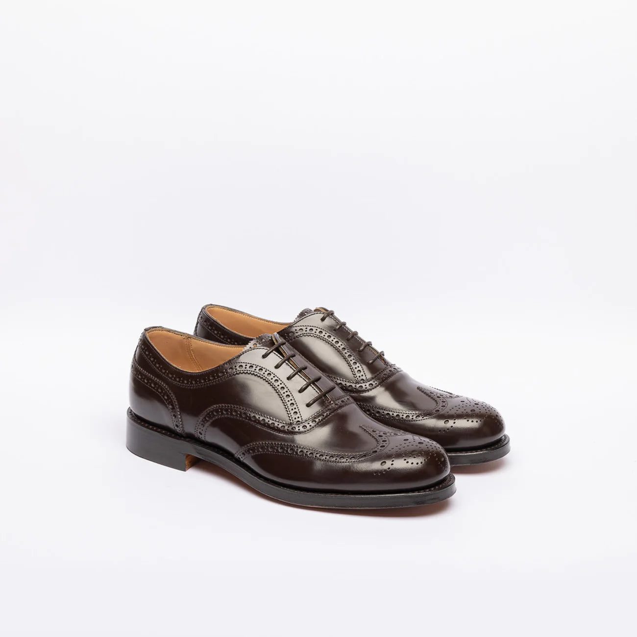 Cheaney Joseph & Sons Arthur III oxford lace-up in brown brushed leather