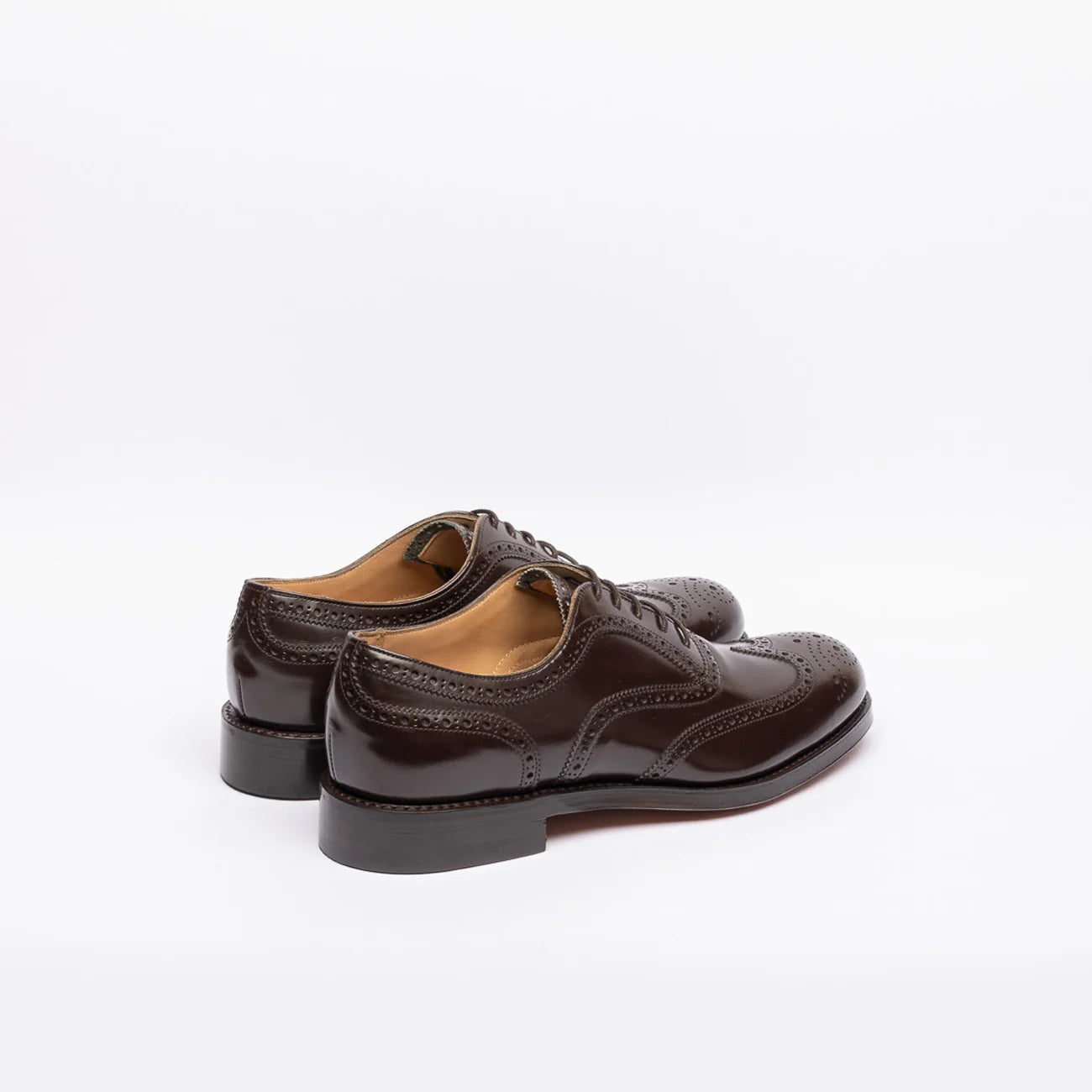 Cheaney Joseph & Sons Arthur III oxford lace-up in brown brushed leather