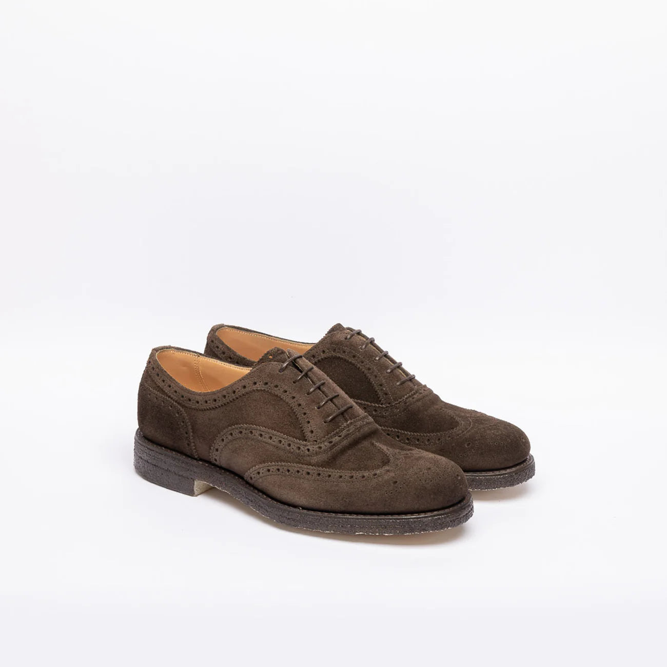 Cheaney Joseph & Sons Arthur III oxford lace-up in brown suede