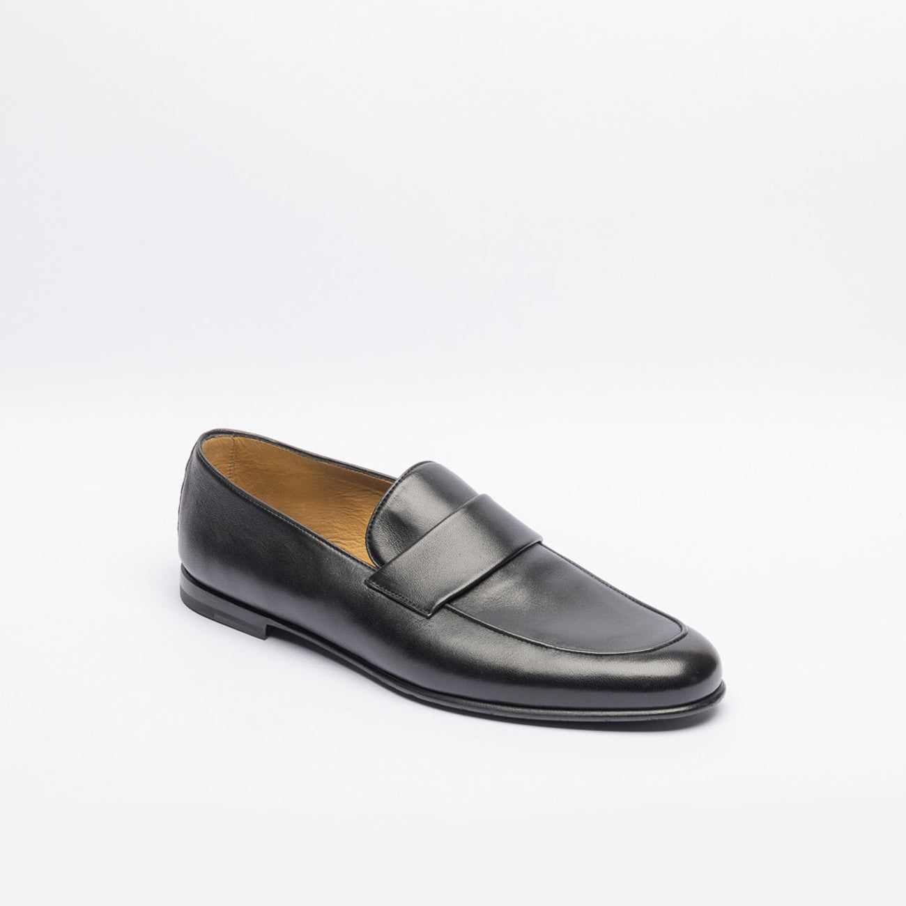 Mocassino penny Barrett 221U006 in pelle nera