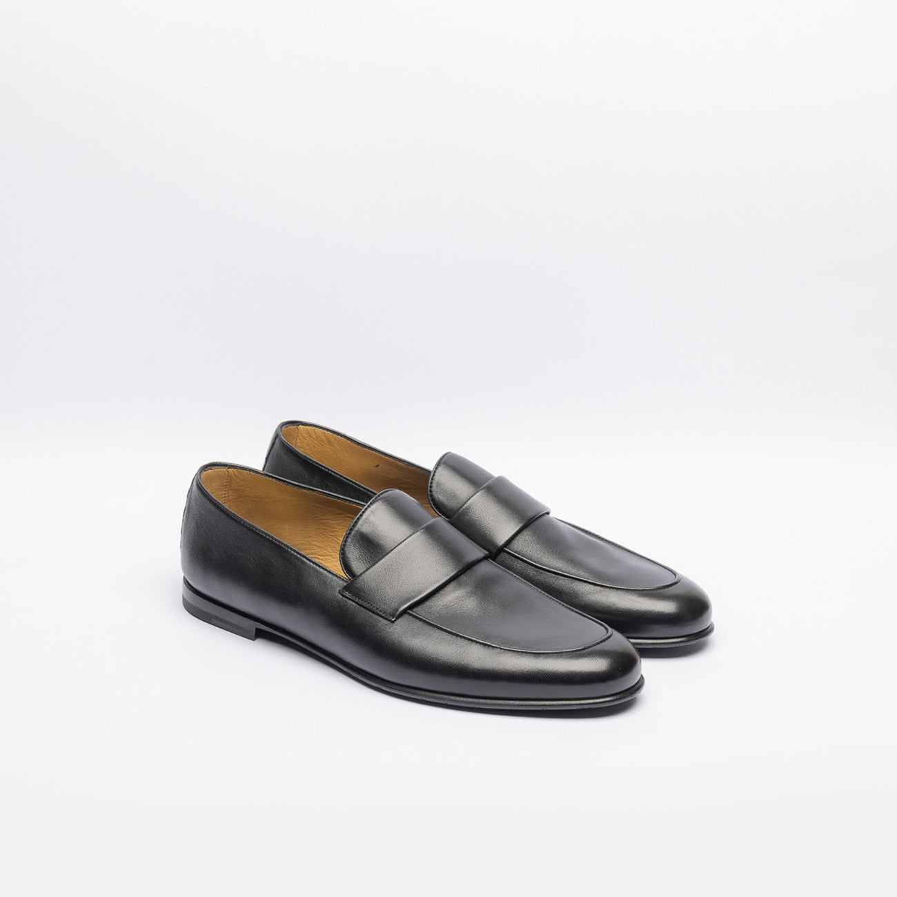Mocassino penny Barrett 221U006 in pelle nera