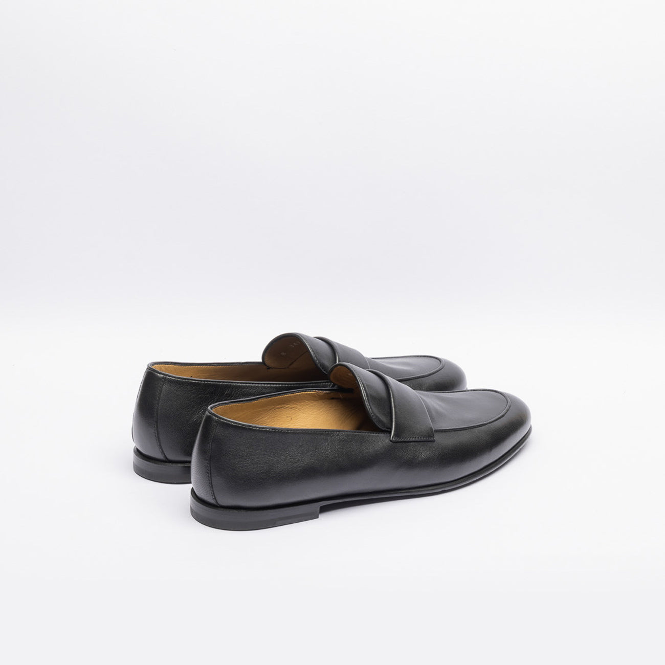 Mocassino penny Barrett 221U006 in pelle nera