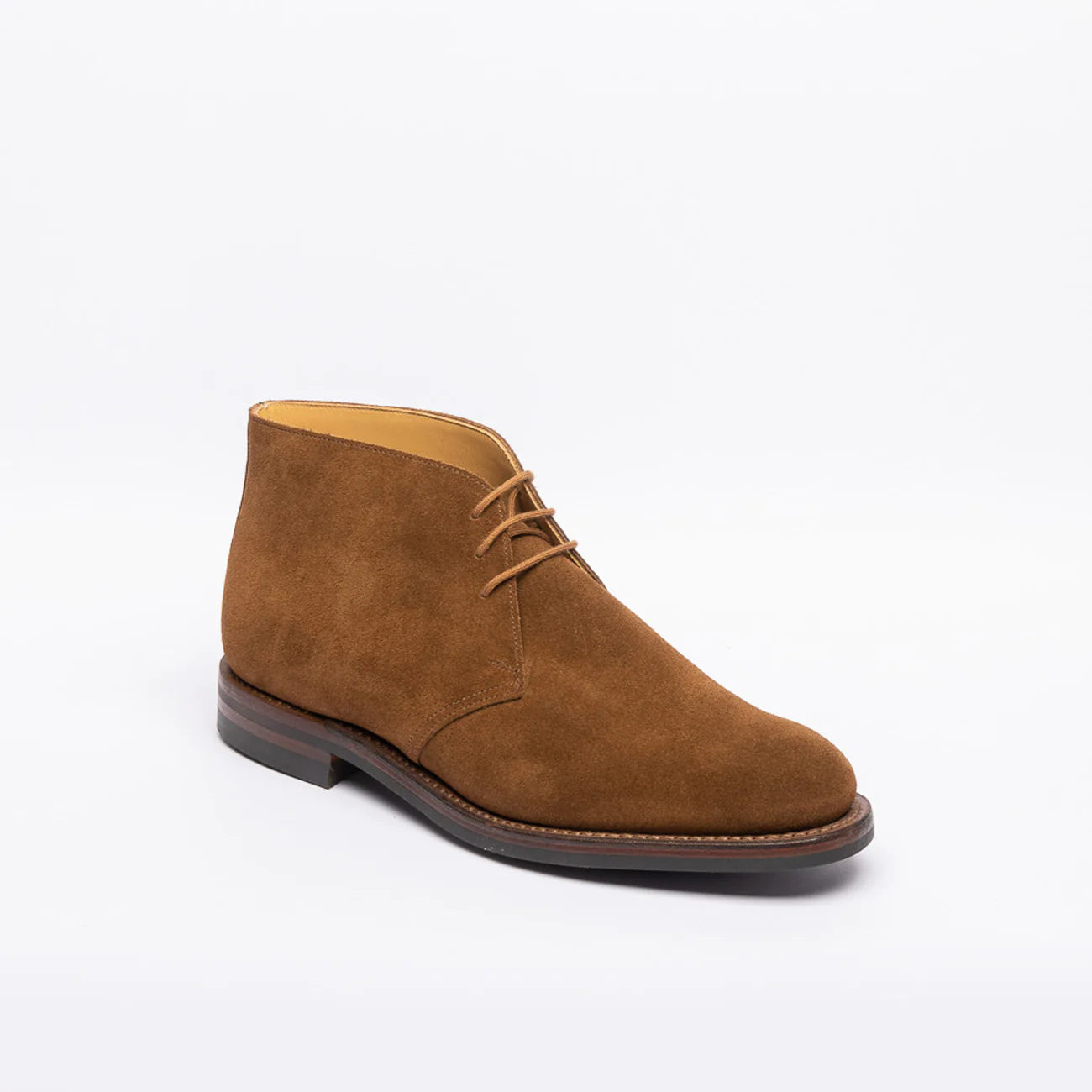 Stivale chukka Crockett & Jones Chiltern in camoscio marrone (Snuff suede)