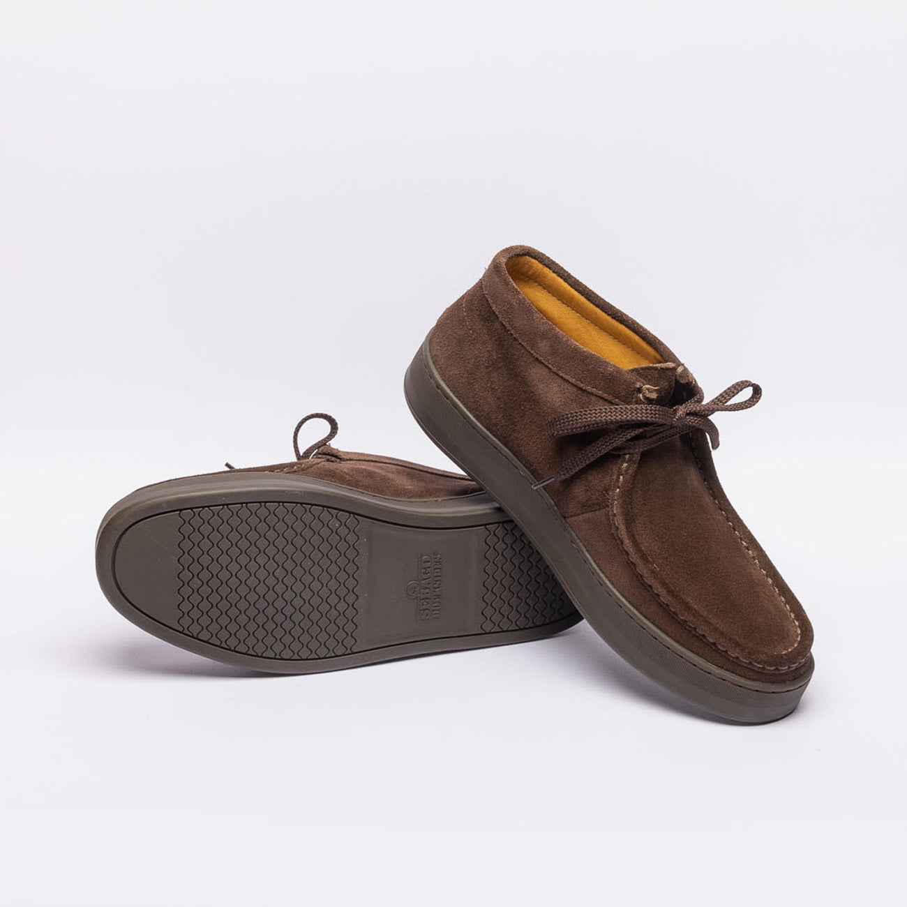 Stivale derby Sebago Harper Mid in camoscio marrone