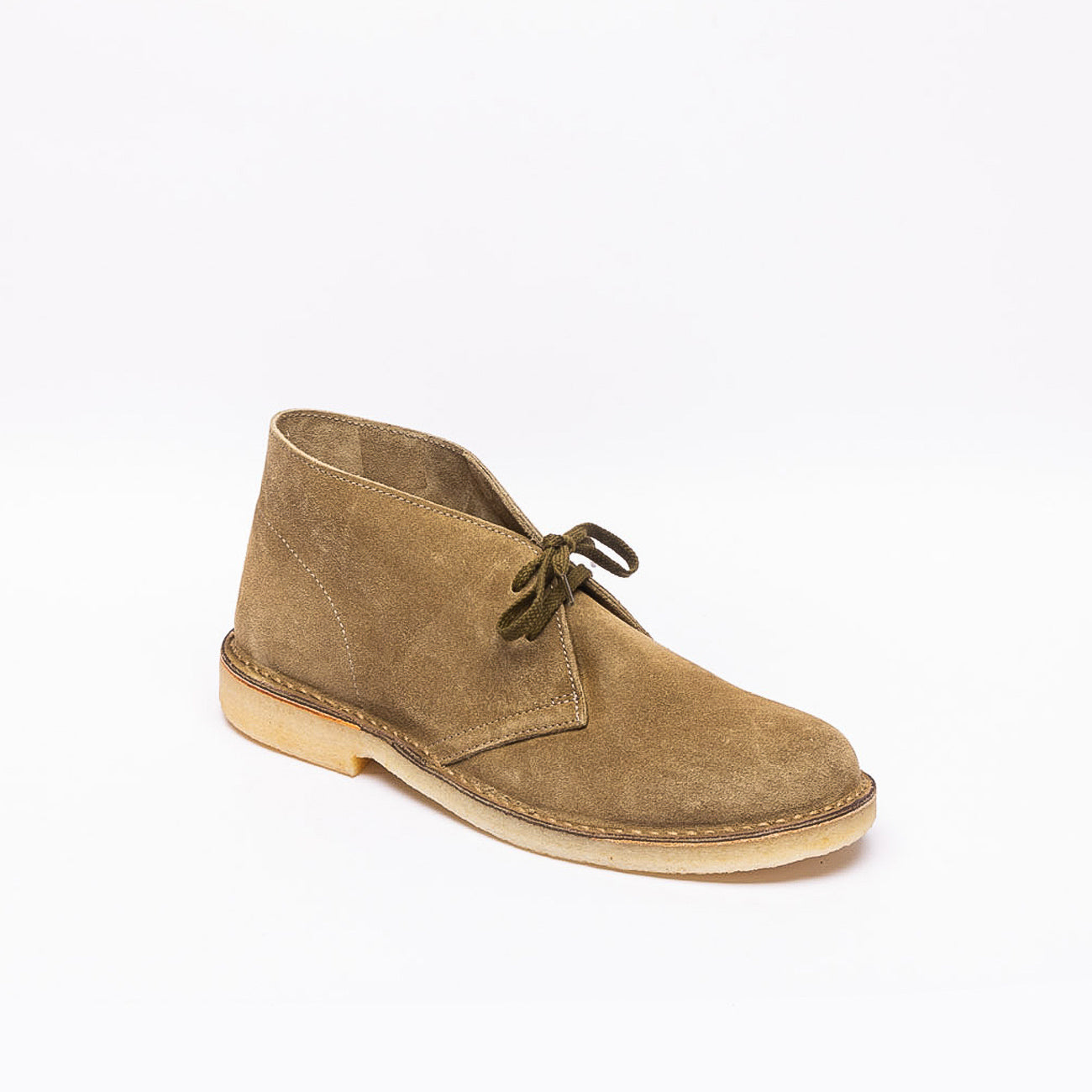 Stivale chukka Astorflex Driftflex in camoscio beige (Green Military)