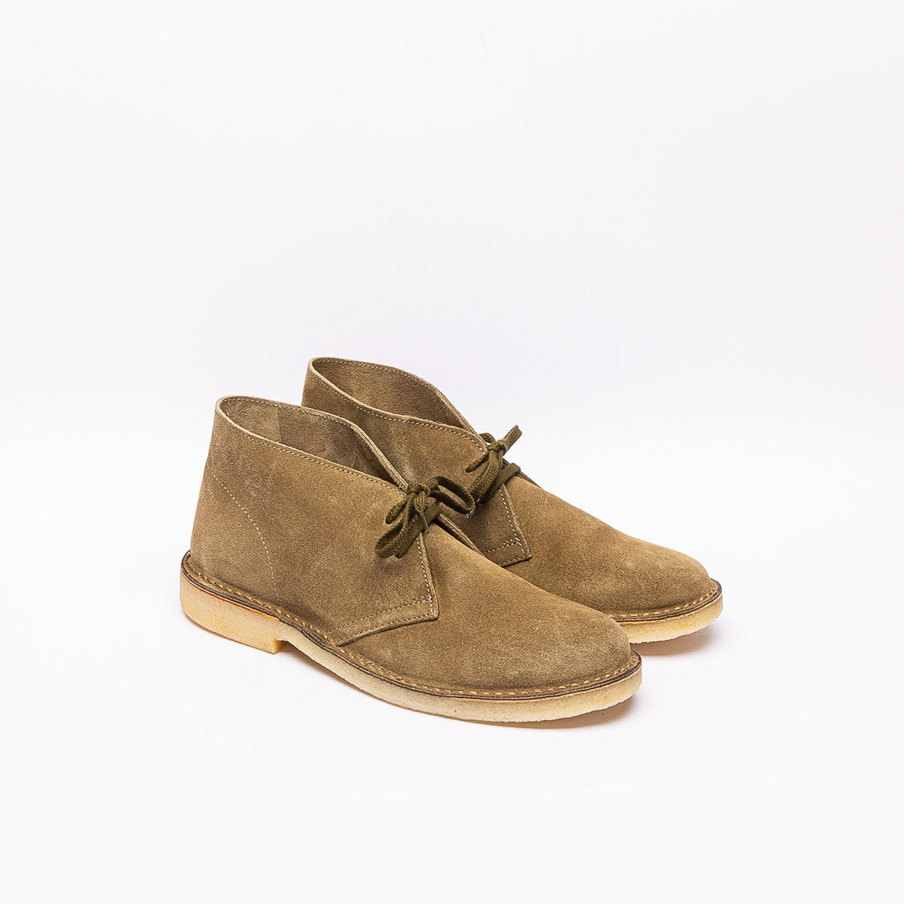 Stivale chukka Astorflex Driftflex in camoscio beige (Green Military)