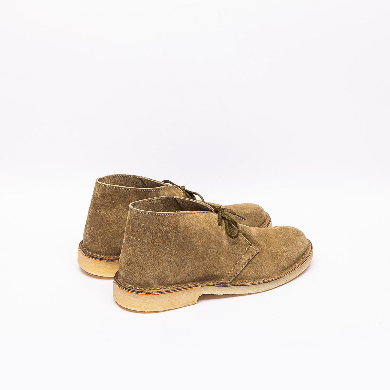 Stivale chukka Astorflex Driftflex in camoscio beige (Green Military)