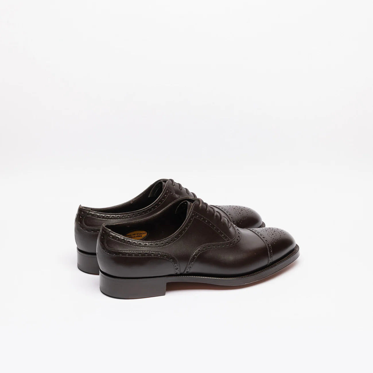 Stringata oxford Edward Green Cadogan in pelle marrone (Espresso)