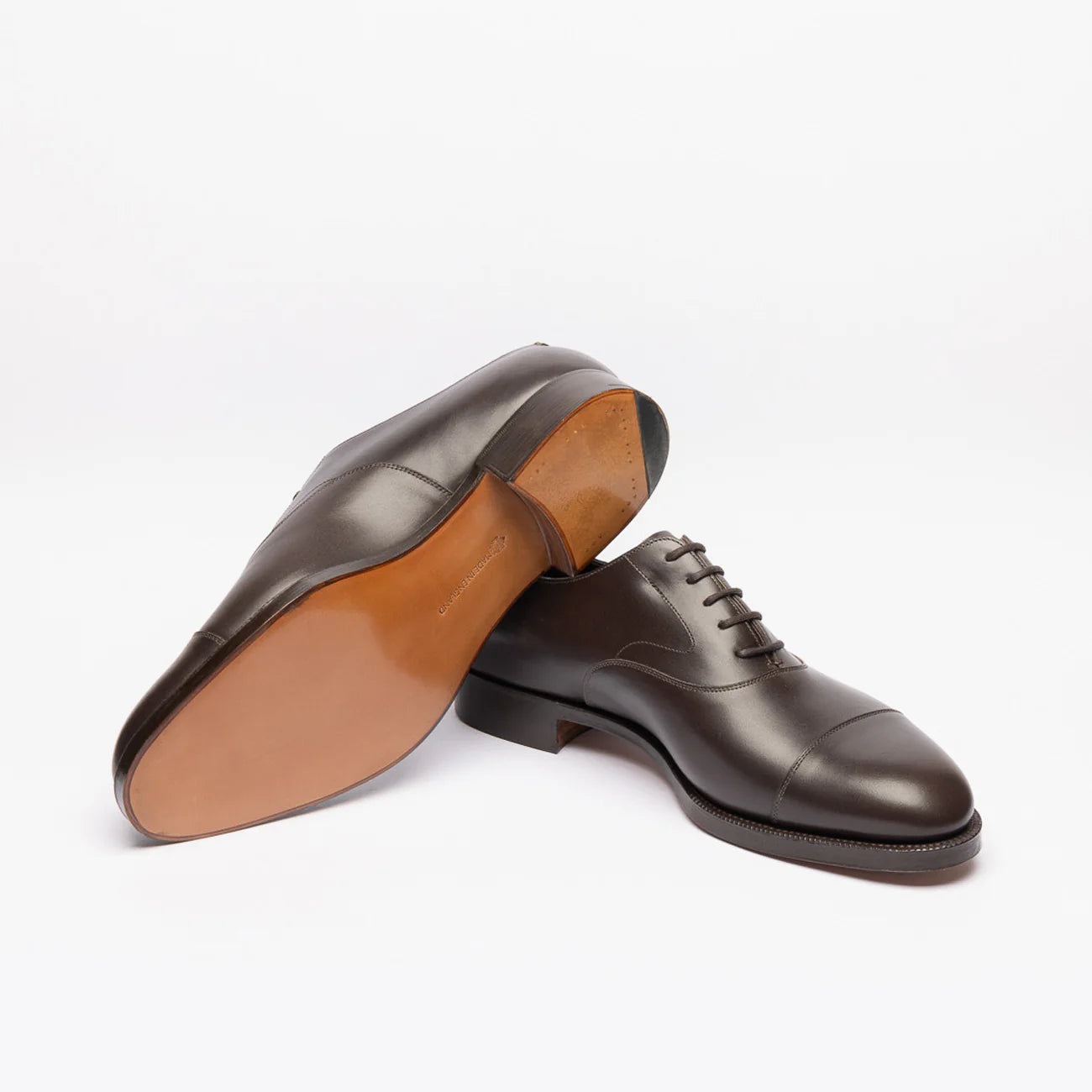 Stringata oxford Edward Green Chelsea in pelle marrone (Espresso)