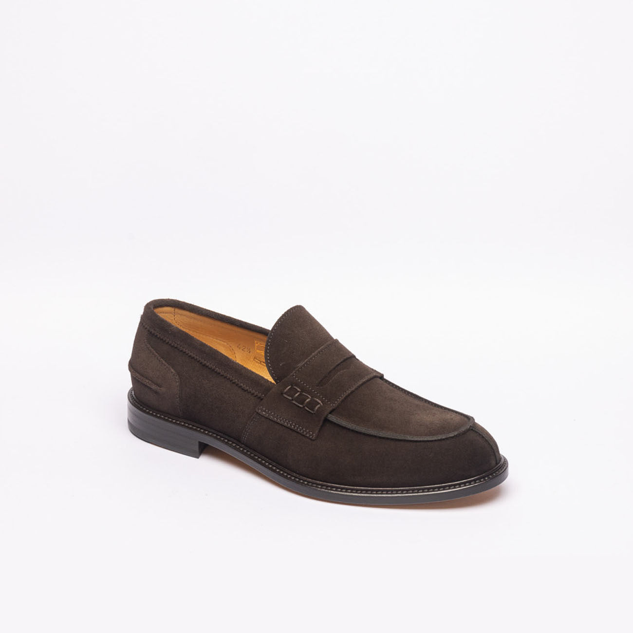 Borghini 1003 tassel loafer in blue suede