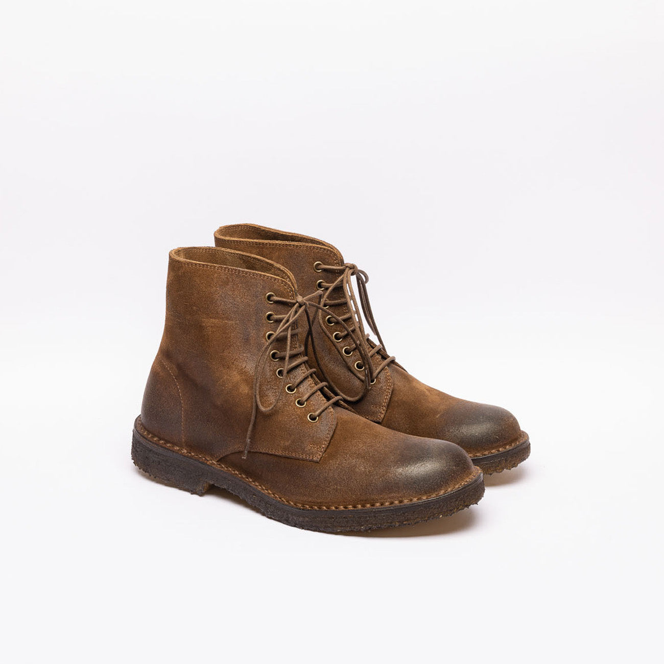 Stivale derby Astorflex Starflex Heritage in camoscio marrone
