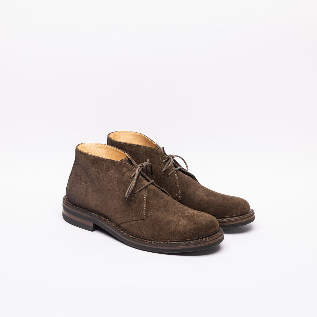 Stivale chukka Astorflex Greenflex in camoscio marrone