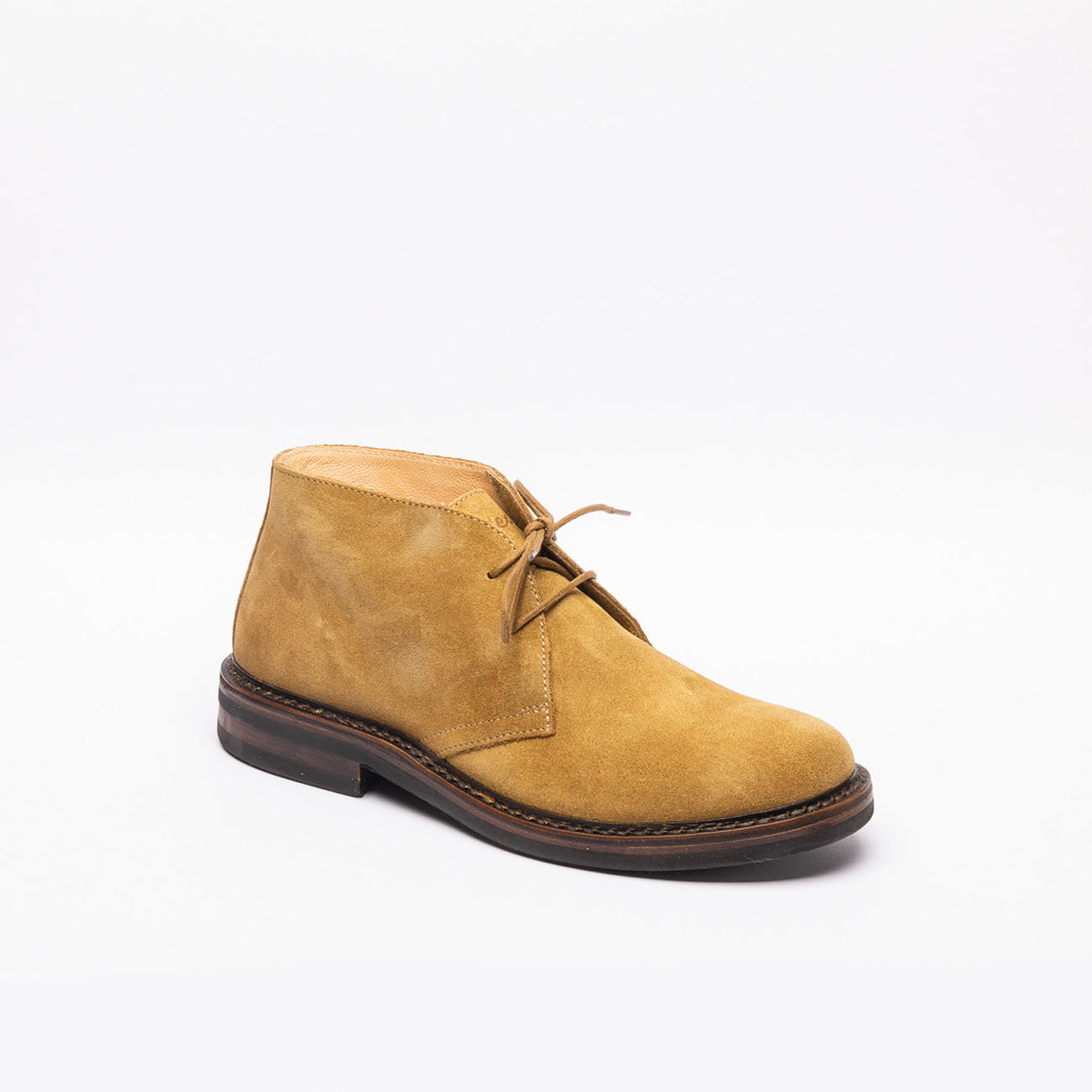 Stivale chukka Astorflex Greenflex in camoscio beige