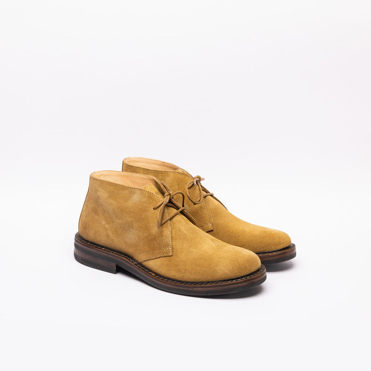 Stivale chukka Astorflex Greenflex in camoscio beige