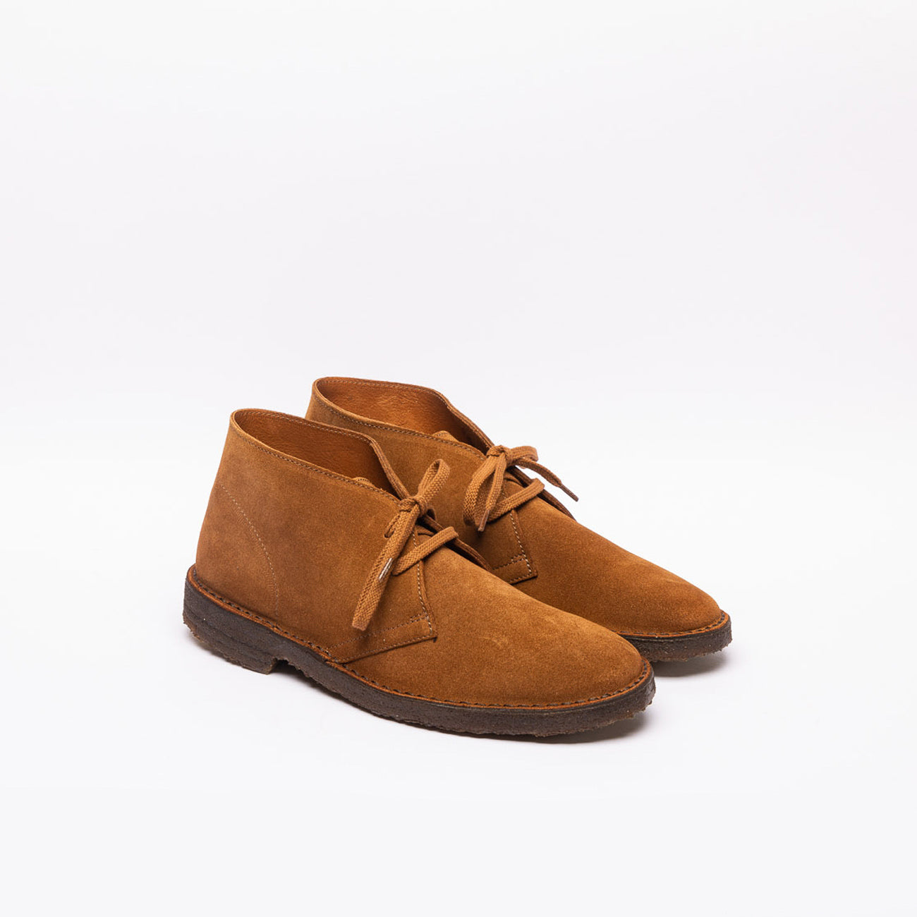 Stivale chukka Astorflex Montflex in camoscio marrone chiaro