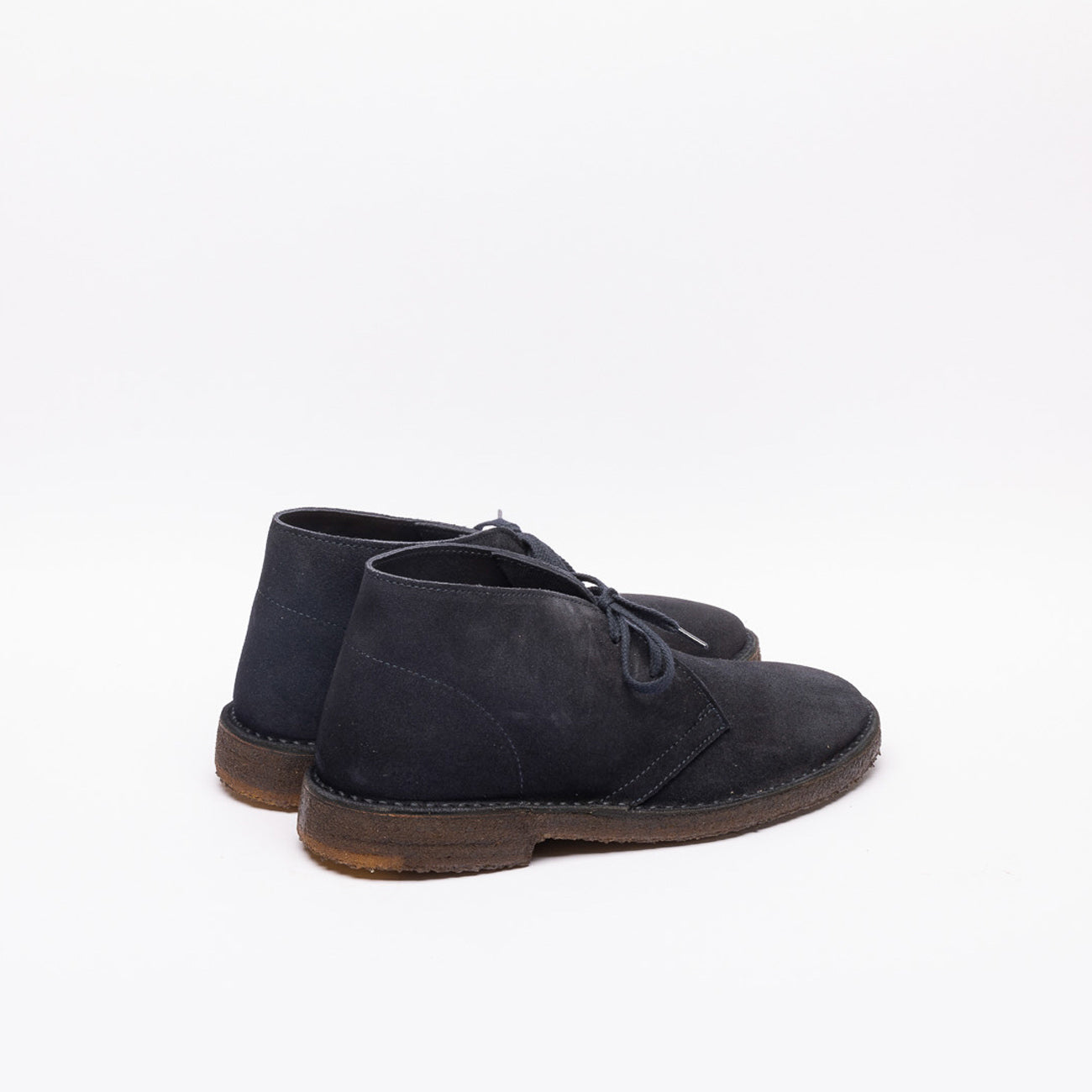 Stivale chukka Astorflex Montflex in camoscio blu