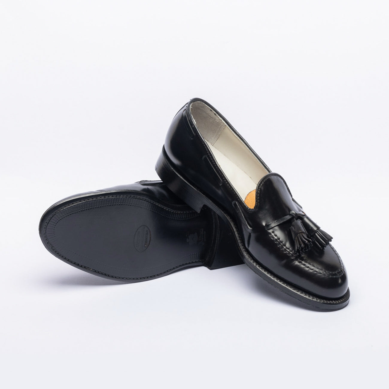 Alden 664 black shell cordovan tassel loafer