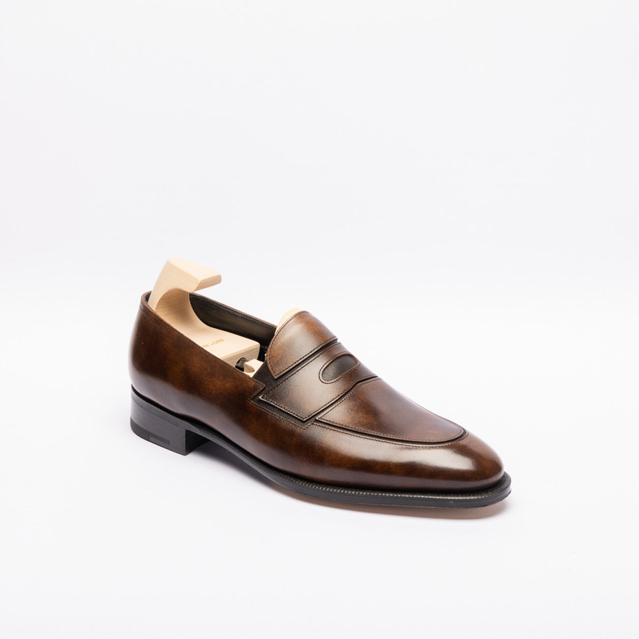 Mocassino penny John Lobb Montgomery in pelle marrone