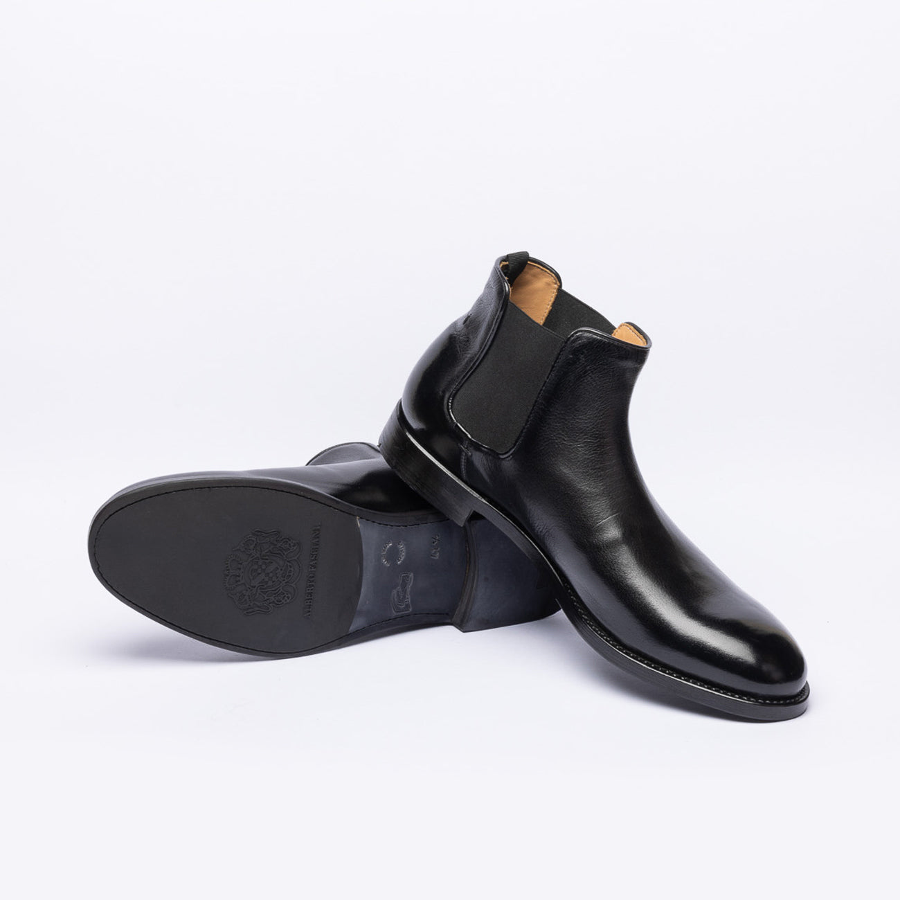 Stivale chelsea A. Fasciani Abel 59628 in pelle nera
