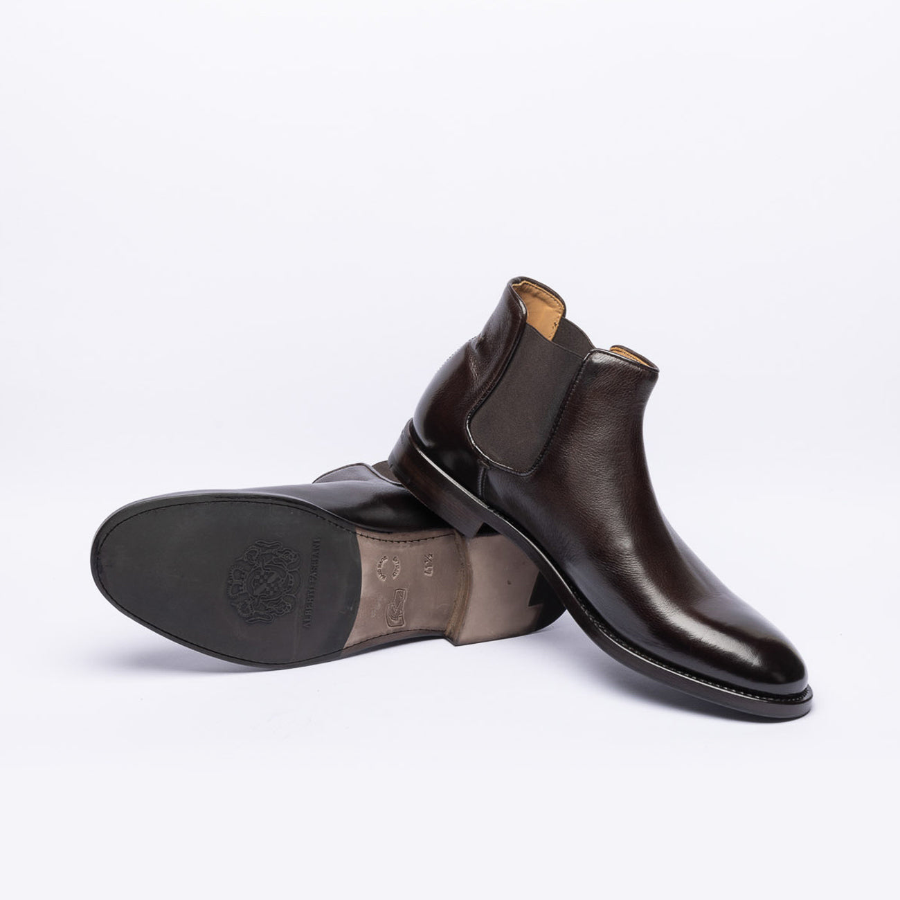 Stivale chelsea A. Fasciani Abel 59628 in pelle marrone