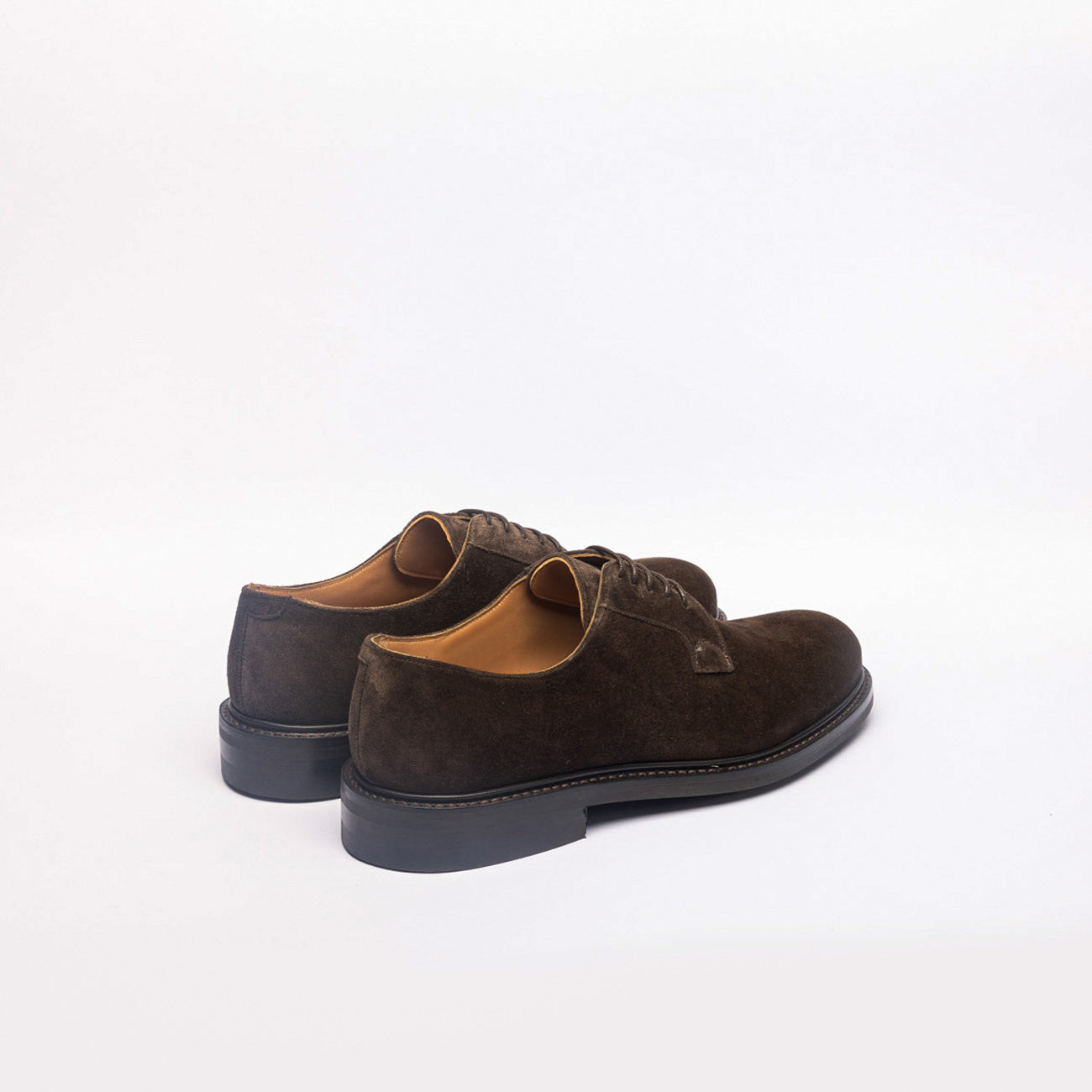 Stringata derby Cheaney Joseph & Sons Wye II RF in camoscio marrone
