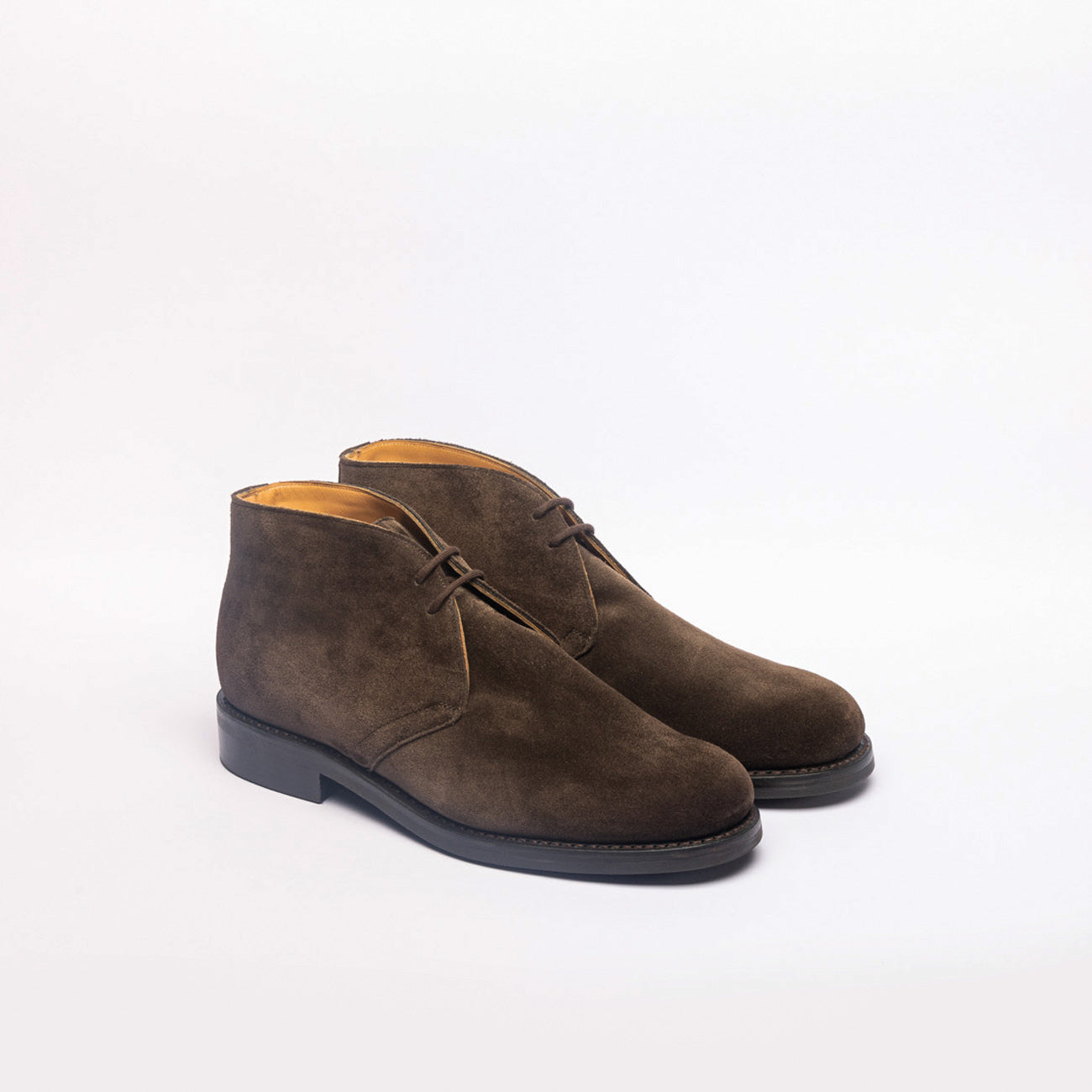 Stivale chukka Cheaney Joseph & Sons Tommy RF in camoscio marrone
