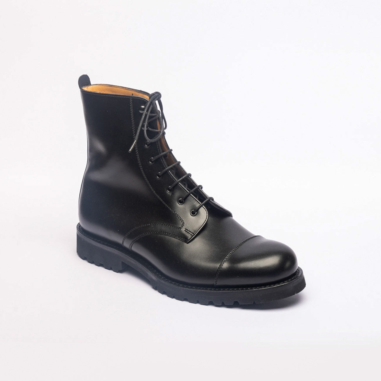 Stivale derby Cheaney Joseph & Sons Trafalgar GV in pelle nera