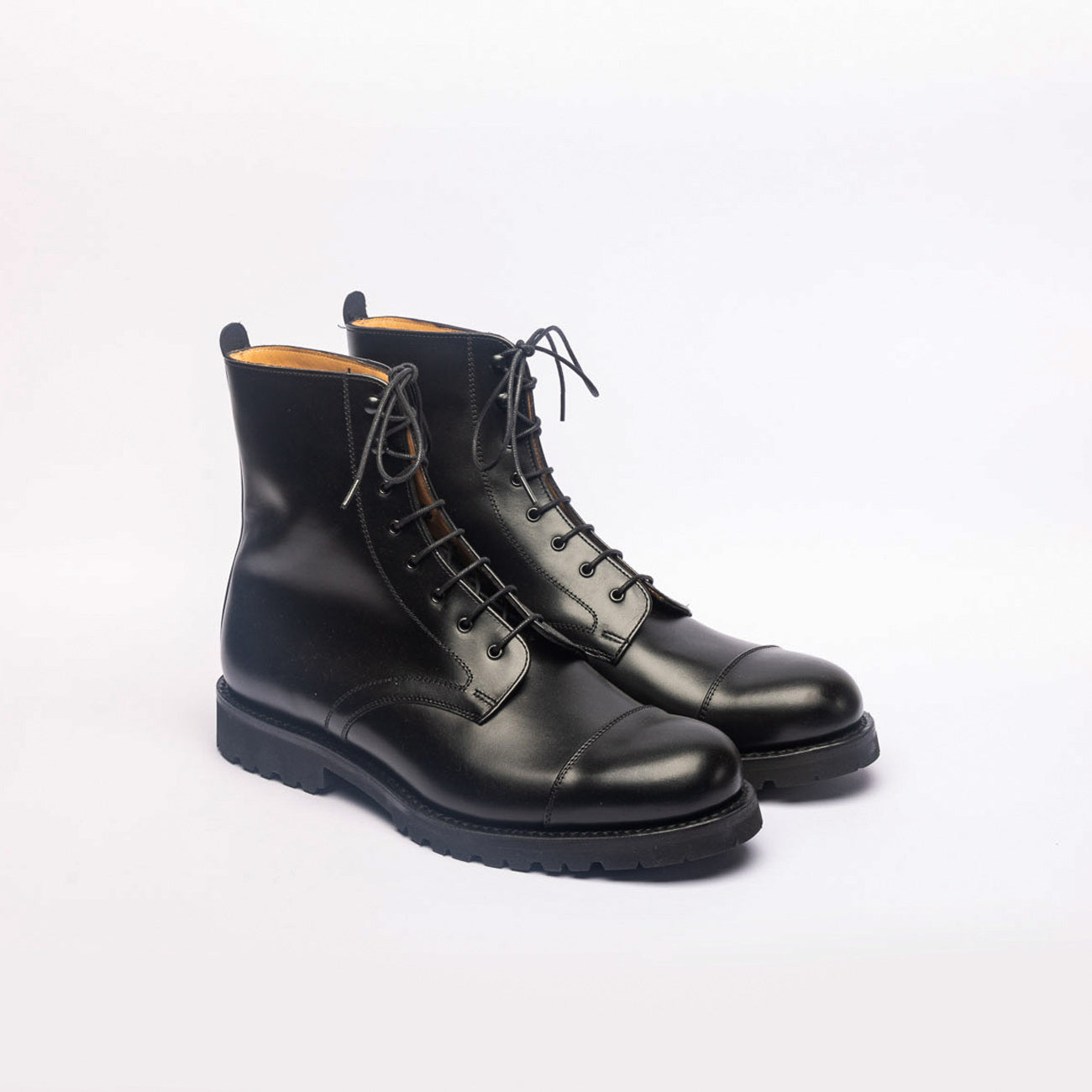Stivale derby Cheaney Joseph & Sons Trafalgar GV in pelle nera