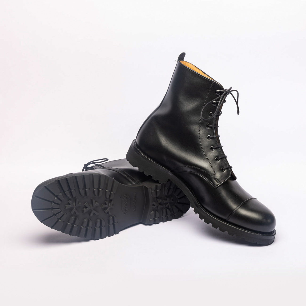 Stivale derby Cheaney Joseph & Sons Trafalgar GV in pelle nera